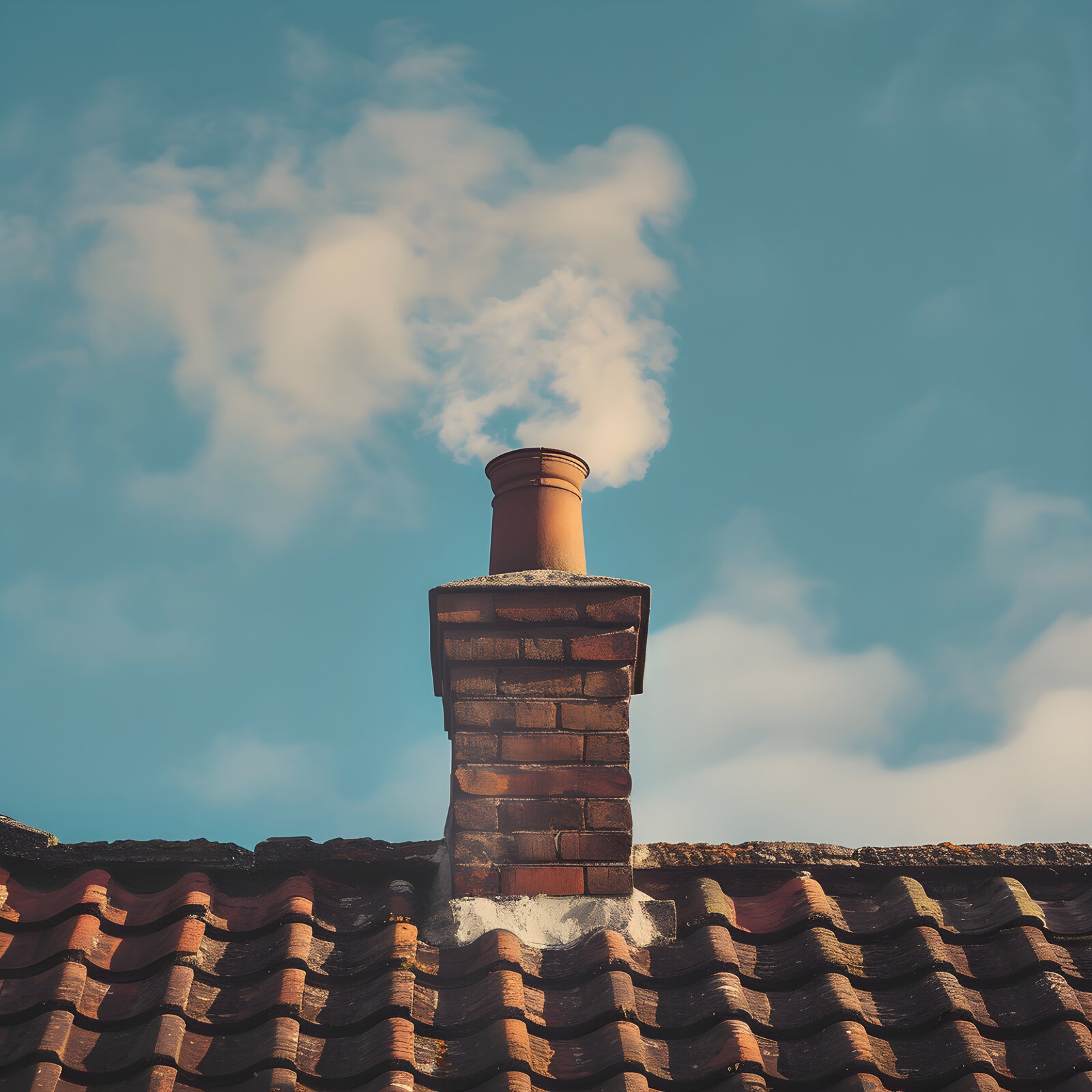 cozy-countryside-cottage-with-smoking-brick-chimney-clear-day-emitting-warmth-comfort